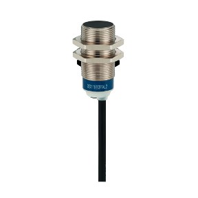 Induktivni senzor XS6 M18–D 62 mm–mjed. 1R kontakt, Sn 8 mm - 12.. 48 V DC–kabel od 10 m