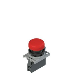 Signalna svjetiljka crvena, komplet s grlom i LED-om za 24V