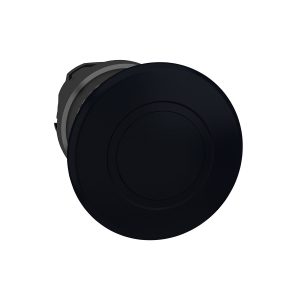 Glava gljivastog tipkala, crna, promjera 40, za rupu promjera 22, prianjajuća uvlačno izvlačna