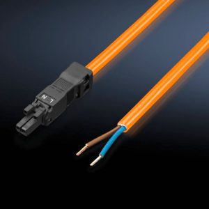 Priključni kabel za LED rasvjetu, 100-240V AC, 2-polni, 3m, pakiranje od 5 kom