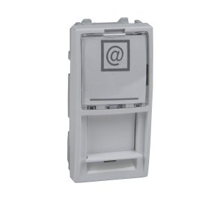 Unica Poklopac za podatkovni konektor RJ45 za AT&T, 1 m, bijela