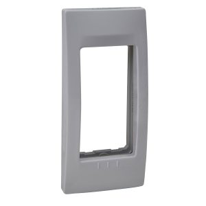 Unica Basic,okvir poklopca, fiksni okvir,1 grupa, 1 m, bijela