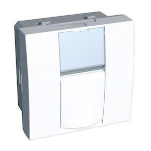 Utičnica RJ45 X1, oklopljena, kategorija 5E P, bijela