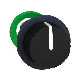 Glava narovašene upuštene crne preklopke, 3 položaja, return center