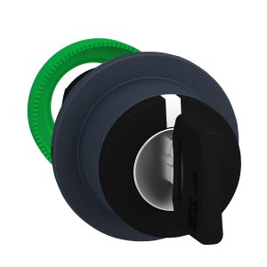 Glava preklopke, upuštena, s ključem, 8D1, 3 položaja, povratak u centar