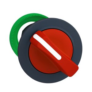 Glava crvene upuštene preklopke, 2 položaja, povratak desno prema lijevo