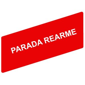 Označena legenda 8 x 27 mm za držač 30 x 40 mm, PARADA REARME