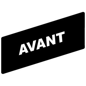 Označena legenda 8 x 27 mm za držač 30 x 40 mm, AVANT