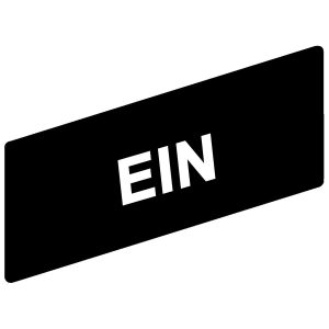 Označena legenda 8 x 27 mm za držač 30 x 40 mm, EIN