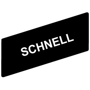 Označena legenda 8 x 27 mm za držač 30 x 40 mm, SCHNELL