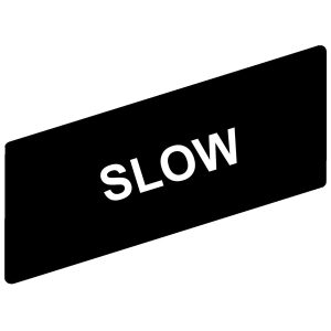 Označena legenda 8 x 27 mm za držač 30 x 40 mm, SLOW