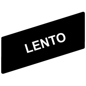 Označena legenda 8 x 27 mm za držač 30 x 40 mm, LENTO