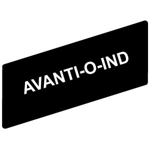 Označena legenda 8 x 27 mm za držač 30 x 40 mm, AVANTI-O-IND.