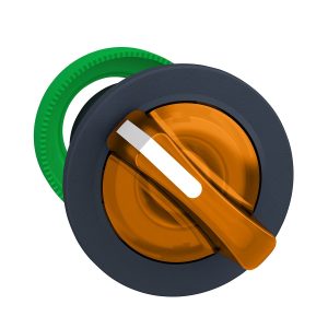 Glava upuštene narančaste svjetleće preklopke, 2 položaja, povratak lijevo prema desno