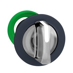 Glava upuštene bijele svjetleće preklopke, 3 položaja, povratak lijevo prema centru