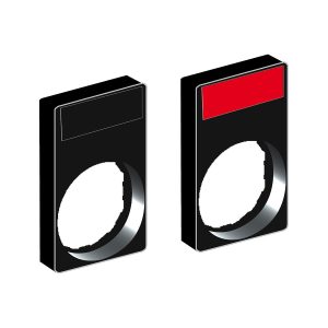 Držač, za legendu 30 x 40 mm s legendom 8 x 27 mm, neoznačeno, za pravokutnu glavu