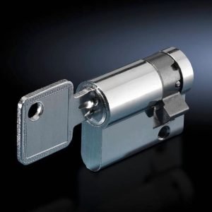 Umetci za zaključavanje za ugradnju u ručku, polucilindar 40 mm s 3 identična ključa, pakiranje 1 set