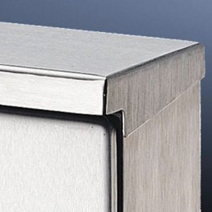 Krović od nehrđajučeg čelika za AE, za širinu 1000 mm, dubinu 300 mm