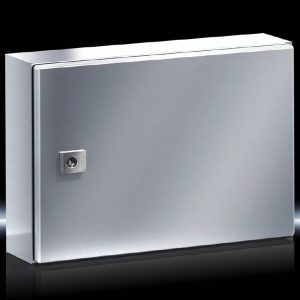 Ormar zidni AE, 380x300x155, nehrđajući čelik, s montažnom pločom, 1 vrata