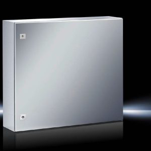 Ormar zidni AE, 760x760x300, nehrđajući čelik, s montažnom pločom, 1 vrata