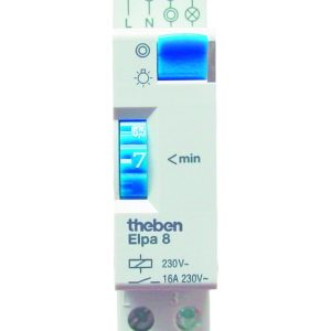 Stubišni automat MIN, vrijeme podešavanja 1 - 7 minuta, 230 V AC, ELPA 8
