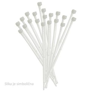 Vezica bijela 4,8x360mm (pak. 100kom)