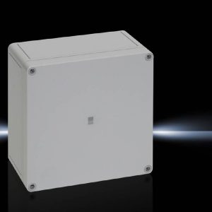 Kutija PK polikarbonatna 182x180x90 mm, bez otvora za uvodnice, 182x180x90 mm, ojačano staklenim vlaknima, s prozirnim poklopcem