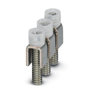 Kratkospojnik, 3-polni, razmak: 8 mm, srebrni, FBI 3- 8