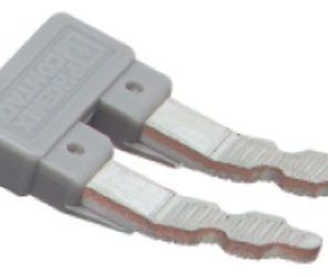 Kratkospojnik, 2-polni, razmak: 8 mm, sivi, EB 2- 8