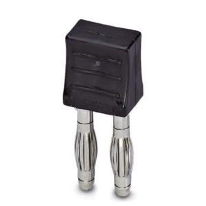 Kratkojspojnik, 2-polni, razmak: 8 mm, crni, KSS 8