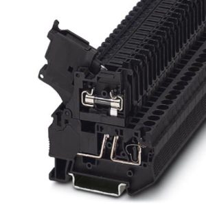 Redna stezaljka s osiguračem za ugradnju na NS 35, za osigurače 5 x 20, ST 4-HES