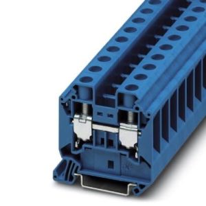 Redna stezaljka UT 16 BU, 1000 V, 76 A, vijčani priključak, presjek: 1.5 mm2 - 25 mm2, plava