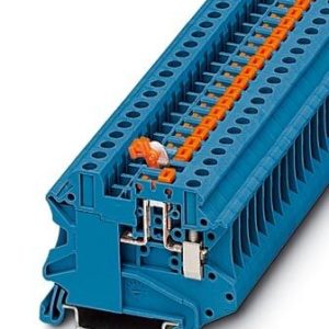 Rastavna redna stezaljka UT 4-MT BU, 500 V, 20 A, vijčani priključak, presjek: 0.14 mm2 - 6 mm2, plava