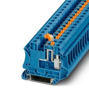 Rastavna redna stezaljka UT 6-MT BU, 500 V, 20 A, vijčani priključak, presjek: 0.2 mm2 - 10 mm2, plava