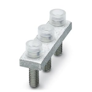 Kratkospojnik, 3-polni, razmak: 20 mm, srebrni, FBI 3-20 N