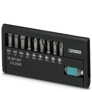 Komplet nastavaka (bit) sa SF-UBH sa univerzalnim držačem, 25mm2dugi ravni/križni nastavci, (PZ i PH), 10-dijelni, tip: SF-BIT SET