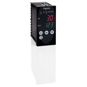 Regulator temperature, 96 x 48 mm - 100..240 V AC - 1R relej