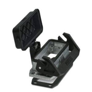 Kućište konektora HEAVYCON B16, 16P+PE, metalno, za montažu na ormar, HC-STA-B16-BWSC-ELC-AL