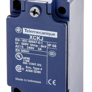 Tijelo krajnjeg prekidača metalno, kontakti 1R+1M, snap action sa otvorom uvodnicu PG13,5