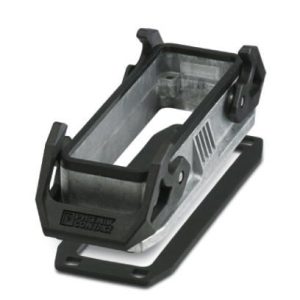 Kućište konektora HEAVYCON B24, 24P+PE, metalno, sa 4 točke ključanja, HC-STA-B24-BWD-ELC-AL