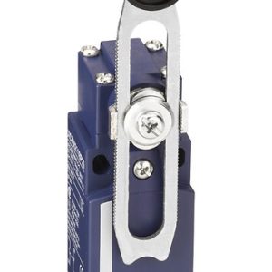 Prekidač krajnji plastični sa podesivom polugom i kotačićem, kontakti 1R+1M, snap action