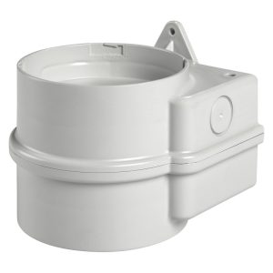 Nosač modula dvostruki zidni, sivi (RAL 7035), za napon 12/24 V AC/DC. IP 66. Dimenzije: 117 x 120 x 97 mm (D x Š x V)