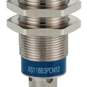 Induktivni davač cilindrični metalni, promjer=18mm, osjetljivost=8mm, napajanje 12-48 Vac/dc