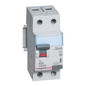 Diferencijalna zaštitna sklopka, TX3, 2P, 40A, 30 mA, AC tip