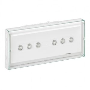 Protupanična lampa U34 LED, autotest i adresibilna, 1 sat autonomije, bez održavanja.. s održavanjem, 250 lm, LED