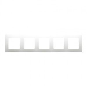 Okvir Niloé, peterostruki, horizontalni, vertikalni, bijeli