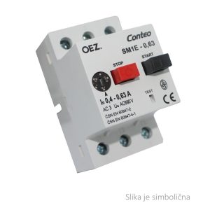 Prekidač motorski zaštitni SM1E 6,3-10A