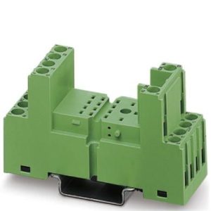 Podnožje releja za PR2-B, za industrijske REL-IR releje s 2 / 4 PDT, vijčani priključak, priključak za ulazne/ supresorske module, za ugradnju na NS 35/7. PR2-BSC2/4X21