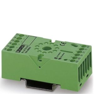 Podnožje releja PR3, za oktogonalne releje REL-OR s 3 PDT-a, vijčani priključak, priključak za ulazne/supresorske module, za ugradnju na NS 35/7.5. PR3-BSC1/3X21