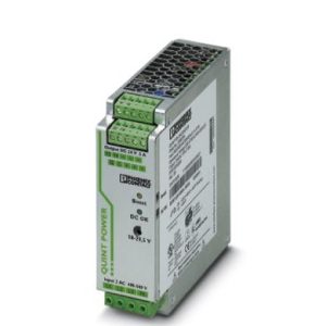 Ispravljač QUINT POWER sa SFB tehnologijom, ulaz: 3 faze, izlaz: 24 V DC/5 A, za ugradnju na DIN šinu. QUINT-PS/3AC/24DC/ 5
